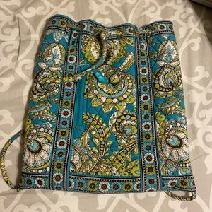 Vera Bradley drawstring cloth bag